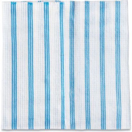 RUBBERMAID COMMERCIAL Rubbermaid HYGEN Disposable Microfiber Cleaning Cloths, Blue/White, 12 X 12, 600/Pack 2134283